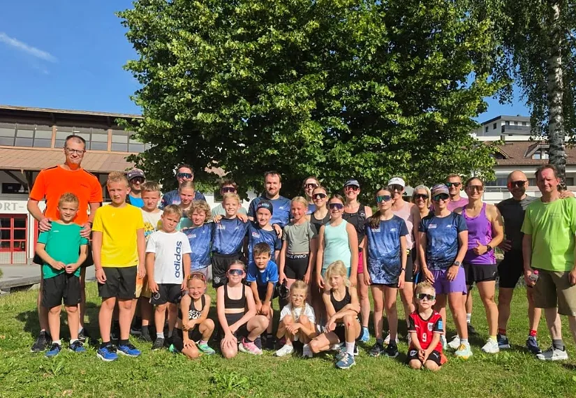 Sportlerinnen und Sportler des SV Wenns
